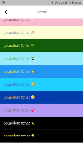 pomodoro emoji timer Screen 3