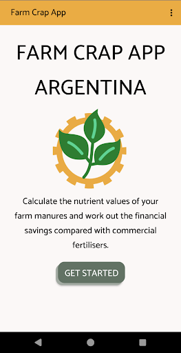Android application Farm Crap App Argentina screenshort