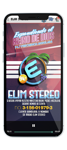 Elim Stéreo 94.7 FM Screen 2