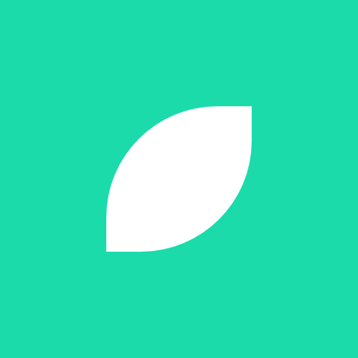 Folium – leaf-shaped icons logo