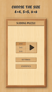 Sliding Puzzle: Wooden Classics