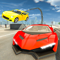 Chained Cars Impossible Stunts 3D : Car Games 2020