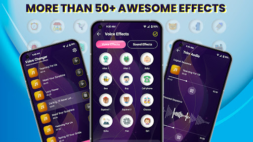 Android application Voice Changer - Voice Modifier screenshort