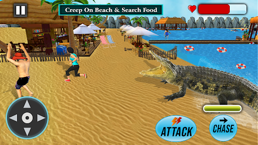 Hungry Crocodile Fury Attack Screen 2