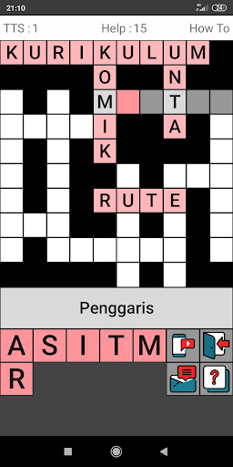 Android application Teka Teki Sulit screenshort