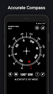 Digital Compass MOD APK 8.7 (Premium Unlocked) 1