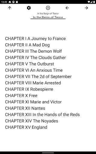 Book, In the Reign of Terror Screen 3