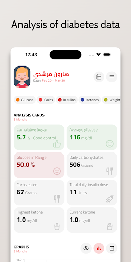 Android application Sukari - diabetes control screenshort