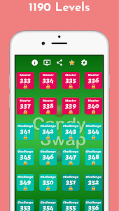 Candy Swap 1190 levels
