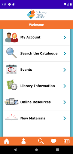 Android application Cobourg Public Library (CPL) screenshort