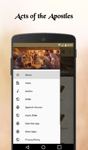 Android application Acts of the Apostles screenshort