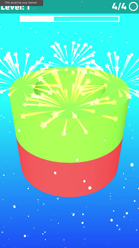 Android application BallHitPaint screenshort