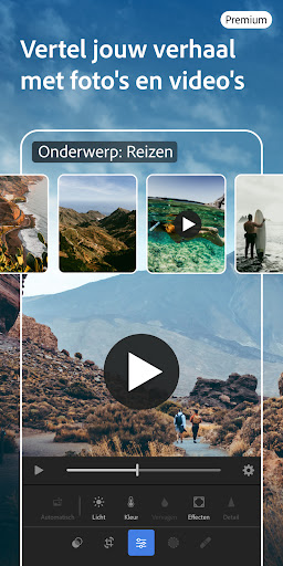 Lightroom foto- & video-editor