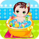 Happy Baby Bathing Games icon