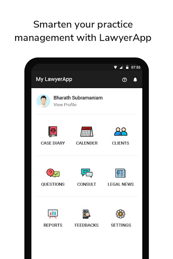 Android application LawyerApp Partner: Digital Law screenshort