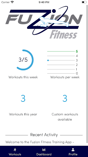 Fuzion Fitness Screen 2