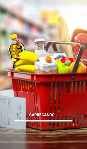 Android application MeuCompras screenshort