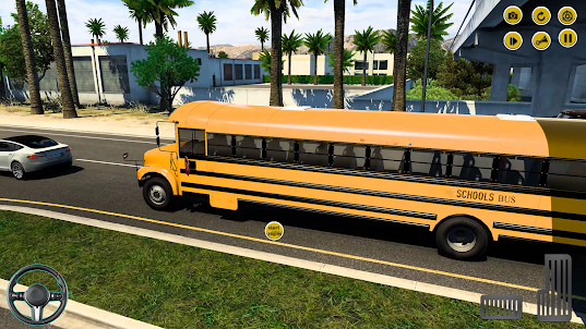 School Bus Driving : Games