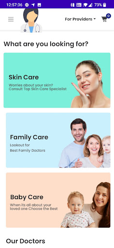 MetaFora - Patient App Screen 2