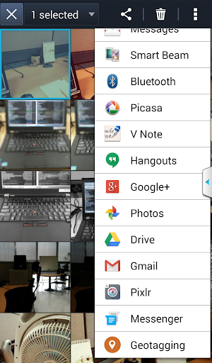Android application Geotagging screenshort