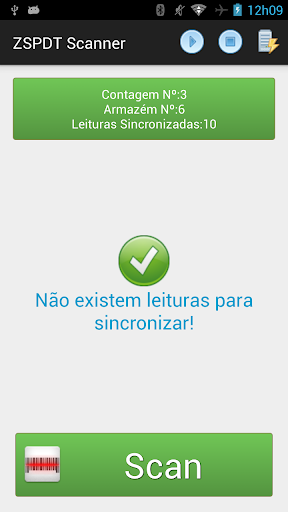 Android application ZSPDT Scanner screenshort