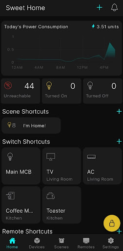 Android application Smartlivz screenshort