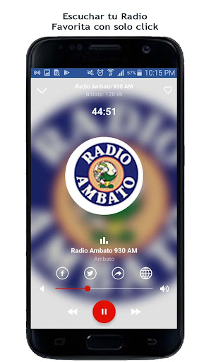 Radio Ecuador Screen 2