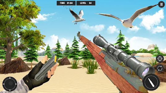 Birds Shooting Game: Gun Games