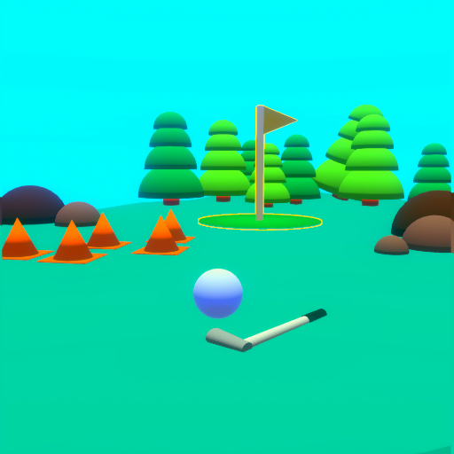 Cliff Golf 3D logo
