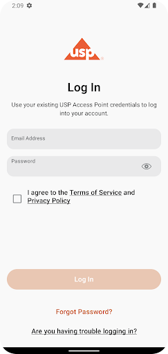 Android application USP Reference Standards screenshort