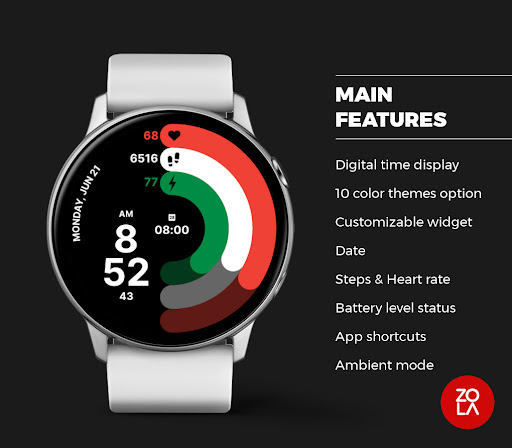 Fluid Watch Face Screen 2