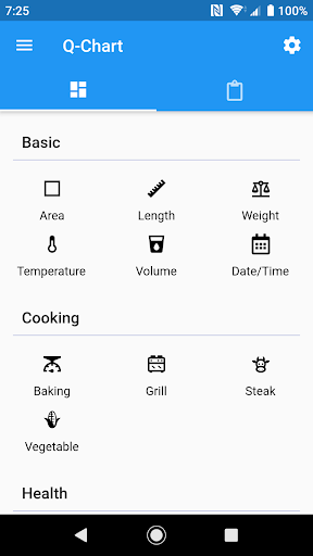 Q-Chart - Unit Converter and Q Screenshot 1 - AppWisp.com
