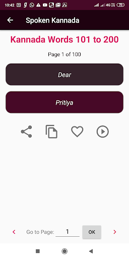 Spoken Kannada through English Screen 3