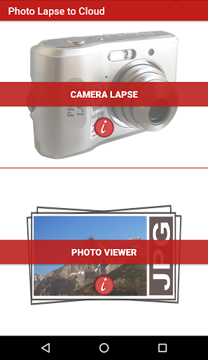 Android application Time Lapse to Cloud screenshort