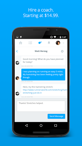 Screenshot of Coach.me - Habit Tracking & Bu