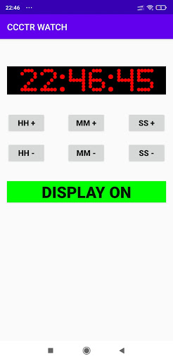 CCC TR WATCH Screen 3