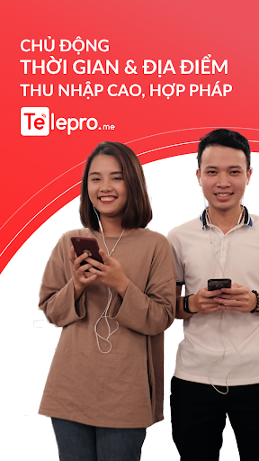 Android application TelePro - Làm Telesales 4.0 screenshort
