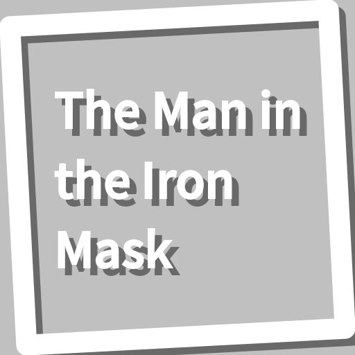Book, The Man in the Iron Mask logo