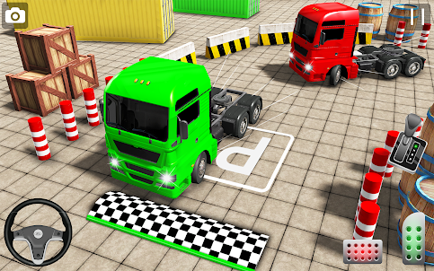 Real Euro Truck Parking Games