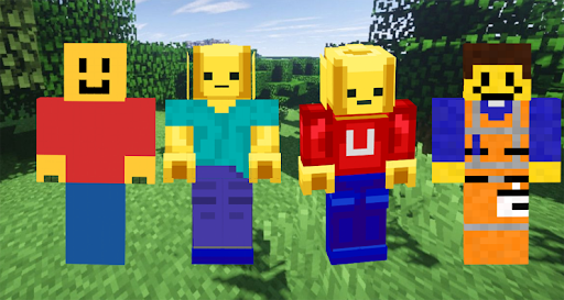 Lego Block mod for MCPE