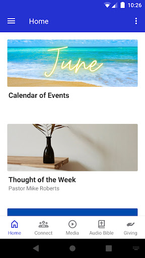 Android application Harbor of Hope Jax screenshort
