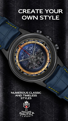SWF Nautica Analog Watch Face Screen 3