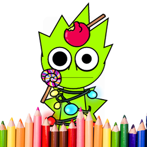 Monster Draw: Creepy Colors Logo