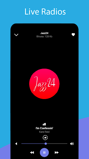 Android application Jazz music screenshort