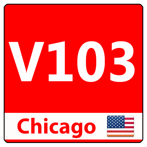V103 Radio Station Chicago logo