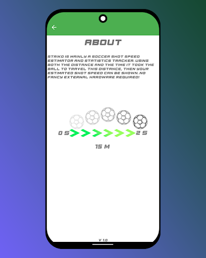 Striko - Soccer Shot Speed Screen 3