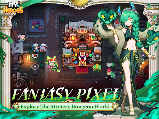 Screenshot of My Heroes: Dungeon Raid