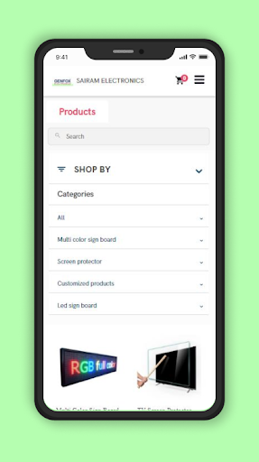 Android application Genfox screenshort