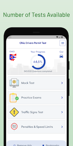 Ohio DMV Permit Test Guide Screen 3