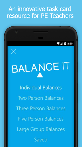 Android application Balance It screenshort